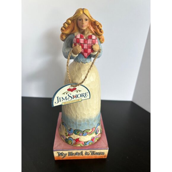 Jim Shore Heartwood Creek "My Heart Is Yours" Figurine Decor 9" Tall 4007240 - Picture 12 of 13